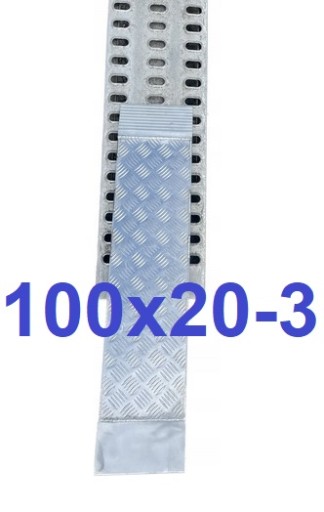 Alu Trap Алюминиевая рампа Удлинитель рампы 3B-7 Подъездная рампа 100x20