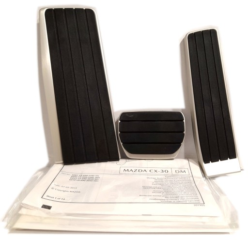 Алюминиевые накладки на педали-Mazda MX-30 DR