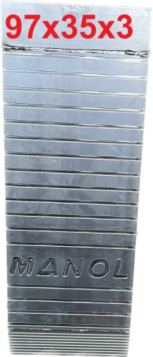 Алюмінієвий під'їзний евакуатор. Евакуатор. Допомога на дорозі 97x35x3