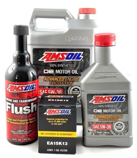 Amsoil 5W30 OE + промывка + фильтр Honda