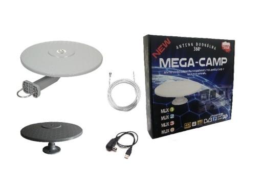 Антена Mega-CAMP DVB-T2 USB яхта RV виробник