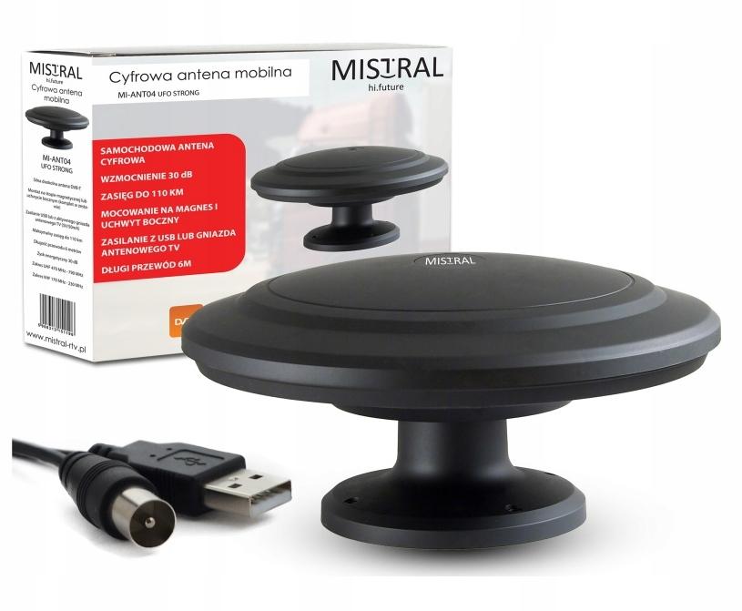Антена Mistral MI-ANT04 UFO-STRONG чорна