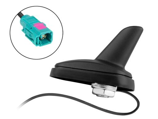 Антена акула FIAT FAKRA Акула Підсилювач плавник 1м