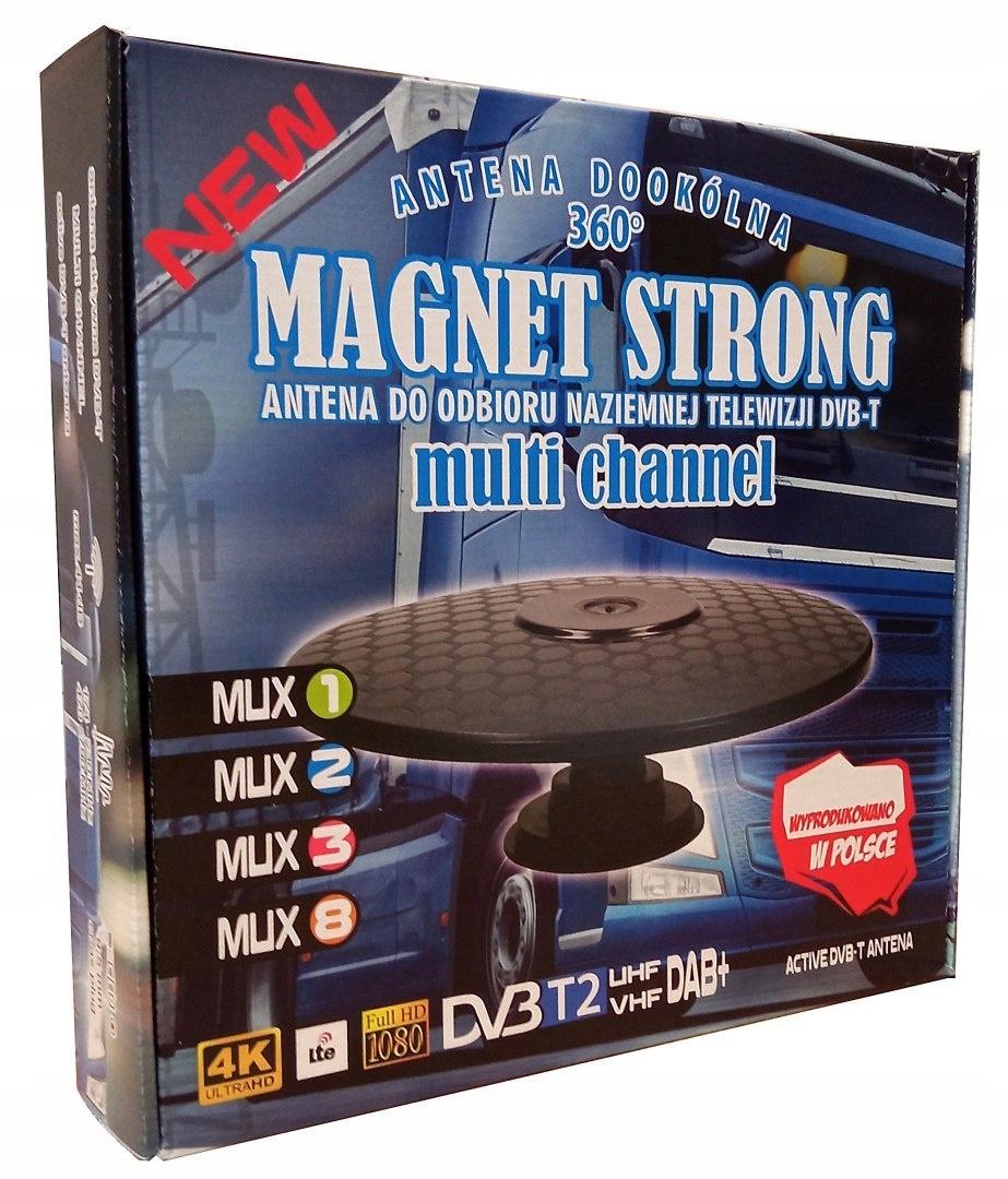 Автомобильная антенна ДВБ-Т Магнит всенаправленный 12В 24В