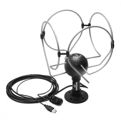 Антена ТВ корони автомобіля ТЗ Екстра, ДВБ-т всеспрямована УСБ