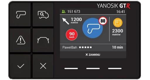 Антирадар YANOSIK S-clusive GTR довічний транс