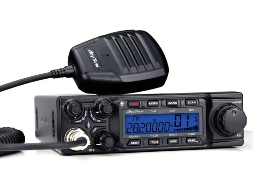 Аматорська радіостанція anytone at-6666 pro export 21-30мгц am/fm/ssb 80вт