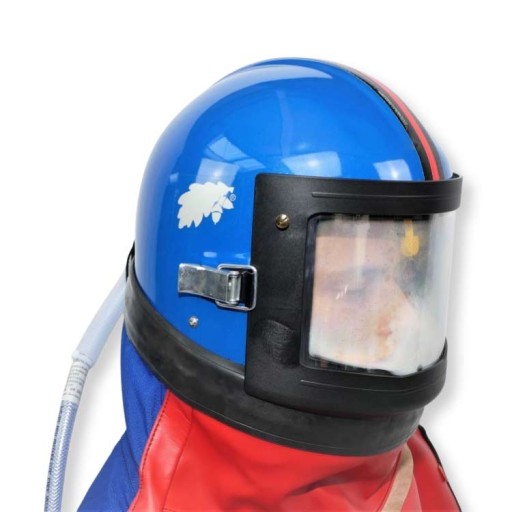 Камера с каской РеС-4 ОН (пескоструйная каска)