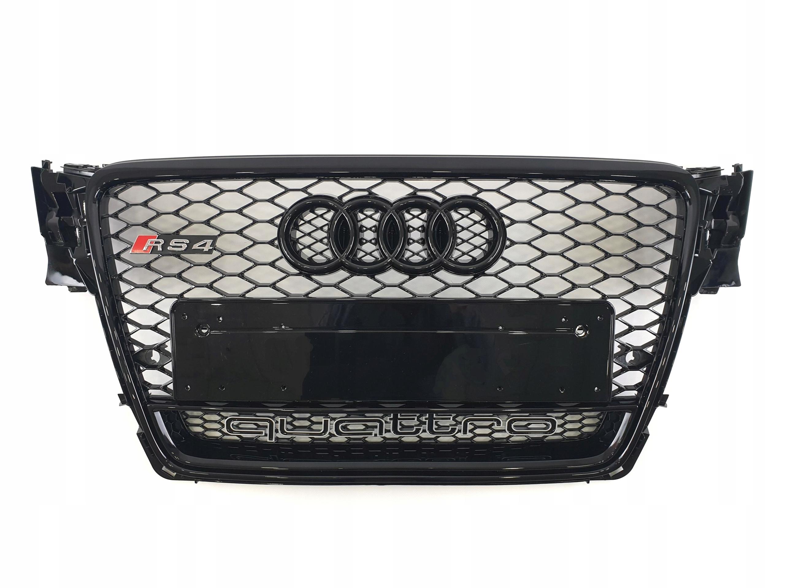 Решетка радиатора Audi A4 RS4 B8 pre-Lift 2008-2012