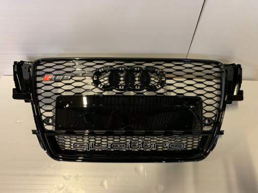 0051791934081 - Решітка радіатора Audi A5 07-11 стиль RS5 Black Quattro