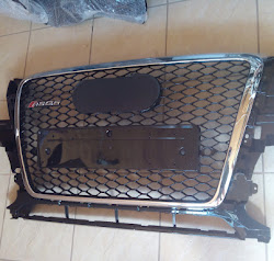 Муляж решітки Audi Q5 08-11 RSQ5 style, хром