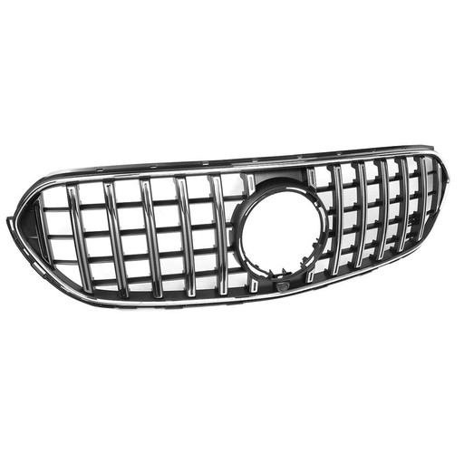 Mercedes GLC X254 22 решетка радиатора - PANAMERICANA хром без пакета AMG