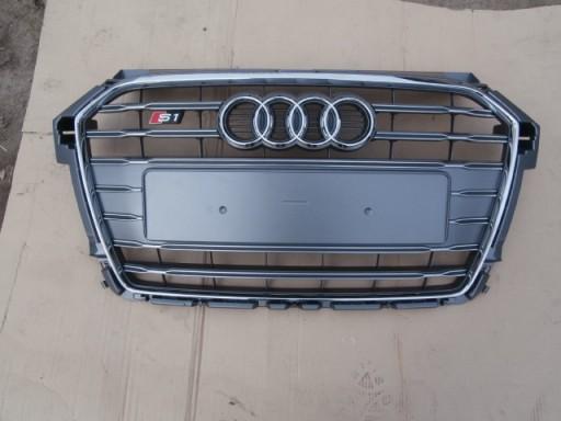 8X0 - Заглушка решетки радиатора AUDI S-1/A-1 лифт