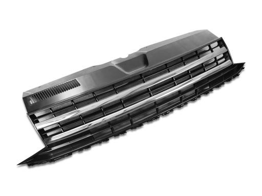 Передняя решетка с декоративными планками VW T6 15-19