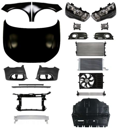 3583 - Ремінь бампера Audi A1 10-15 Балка капота