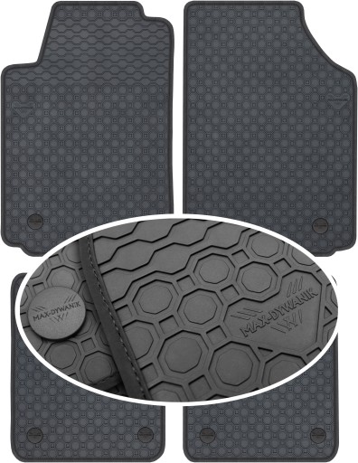 Гумові килимки Audi A2 Hatchback 1999-2005 PrimeLiner - Чорні