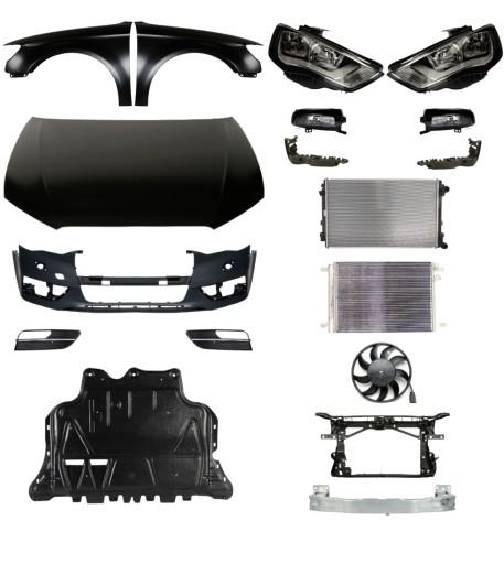 3535 - Audi A3 8V 12-16 Ремень бампера Балка капота