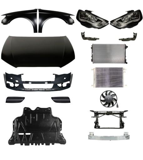 3532 - Audi A3 8V 12-16 Ремень бампера Балка капота