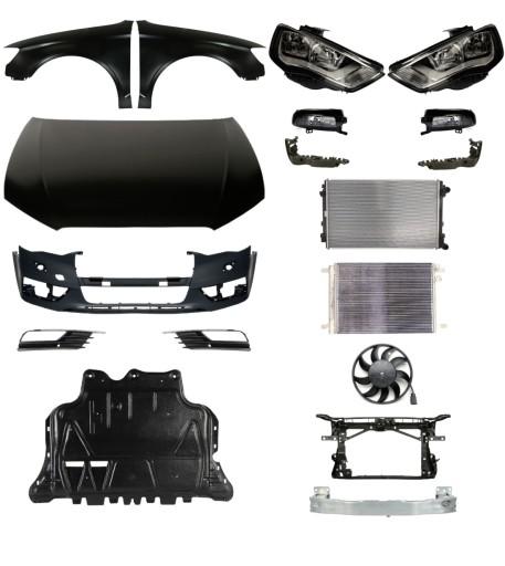 3527 - Audi A3 8V 12-16 Ремінь бампера Балка капота