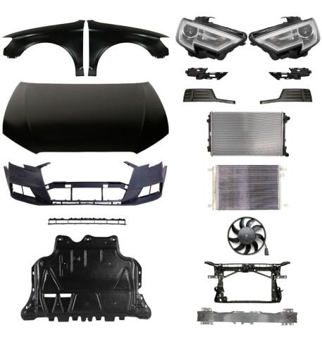 Inny502 - Audi A3 8V 16- Ремінь бампера седан Балка капота