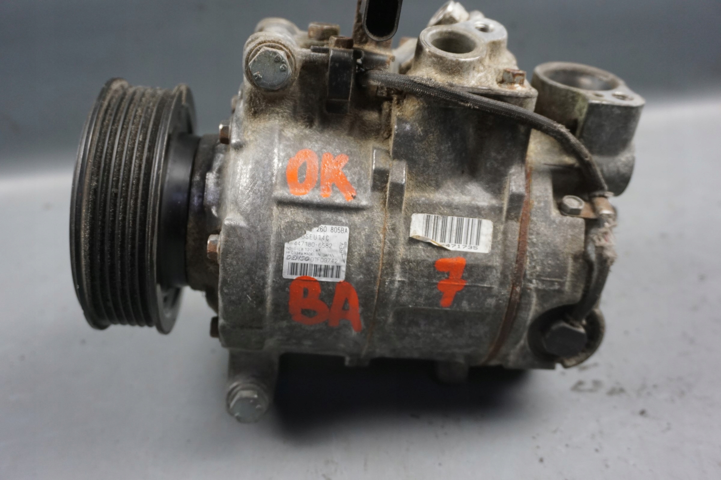 1.9TDI 2.0TDI - Audi A4 B6 B7 компресор кондиціонера 8e0260805ba