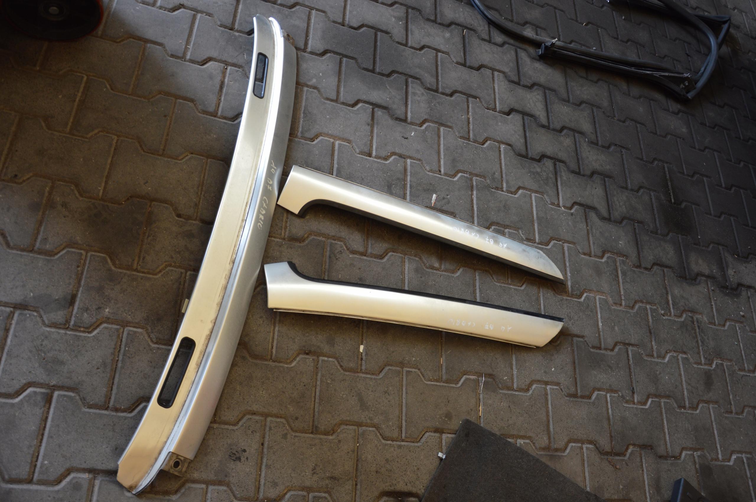 Audi A4 B7 кабриолет планки крыши хром комплект