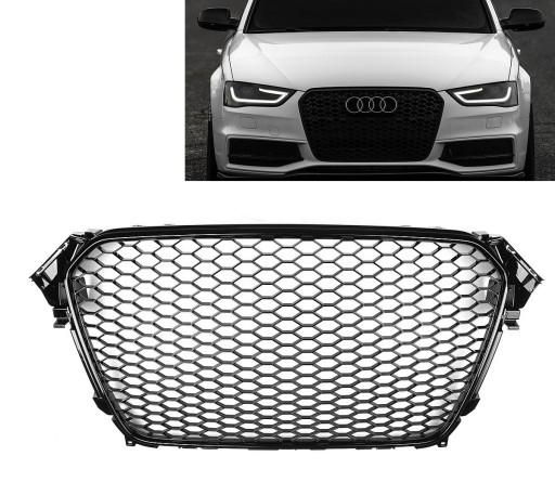 Audi A4 B8 Lift 12-15 манекен гриль RS Look Gloss