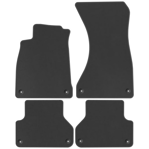 Audi A4 B9 2015 - 2019 GRAFIT LUX оксамитові килимки