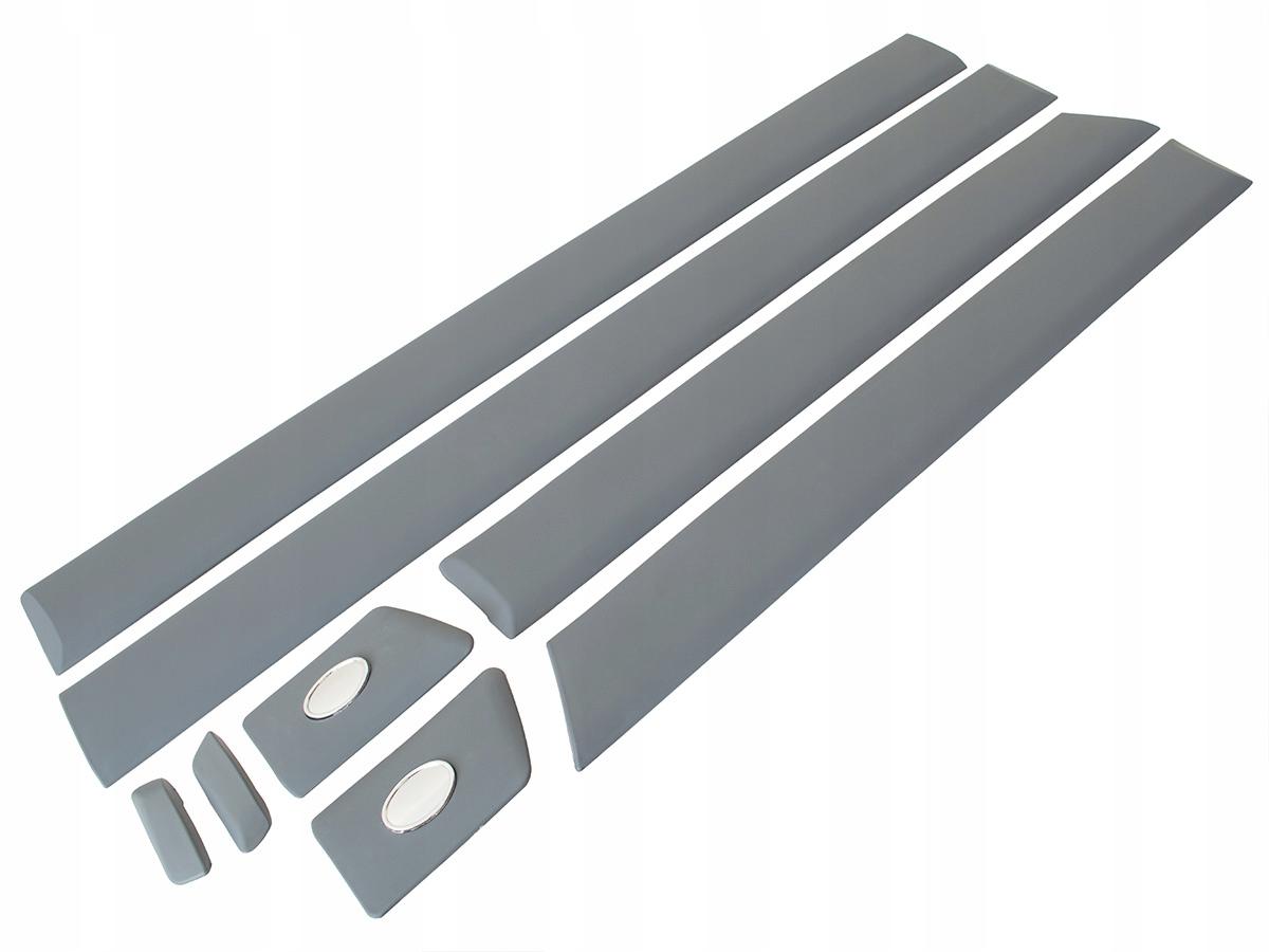 DA-3530 - Audi A6 94-97 бічні центральні дверні молдинги 8шт