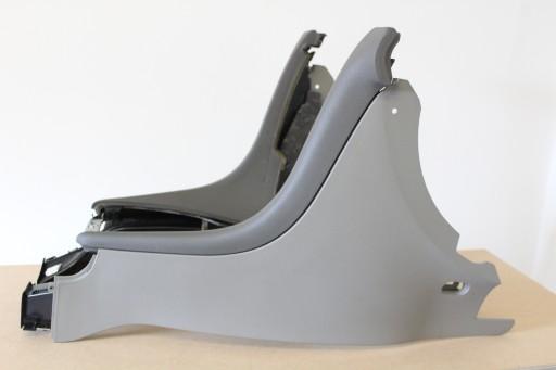 Audi A6 C5 консоль 2DIN корпус рамка радіо сірий