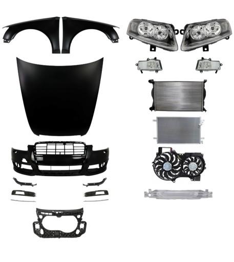 3463 - Audi A6 C6 08-11 Ремінь бампера Балка капота