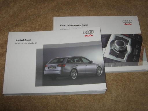 Audi A6 C6 универсал Польша руководство по эксплуатации 2004-2008 + MMI радио навигация