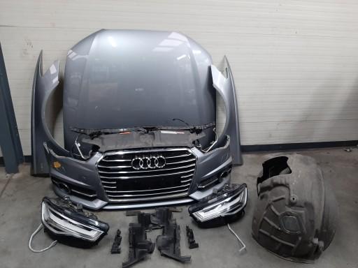 Audi A6 C7 4G Lift S-line TFSI 2014-2018 ПЕРЕДНИЙ КОМПЛЕКТ ПОВНИЙ КОЛІР LX7P