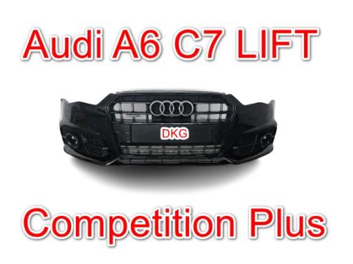 ЗАПЧАСТИ Audi A6 C7 LIFT LY9T — ПОЛНЫЙ БАМПЕР ЧЕРНЫЙ ИЗДАНИЕ