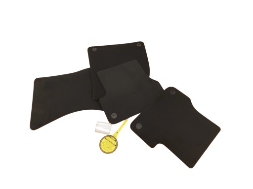 Audi A6 C7 Комплект велюровых ковриков черного цвета AUDI OE 4G0864450 //