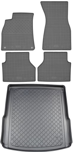 Audi A6 C8 4H Avant Kombi 2018 - КОМПЛЕКТ - Коврик в багажник + коврик для ног