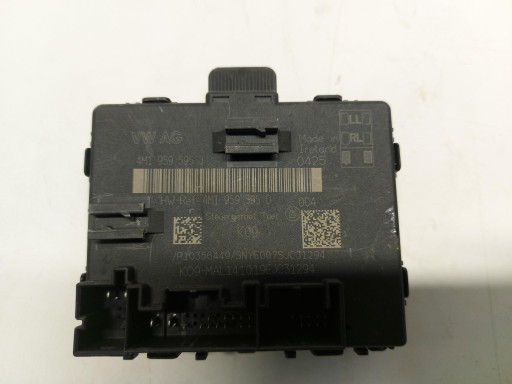 Audi A6 C8 4K9 Allroad 4K МОДУЛЬ КОНТРОЛЕРУ ДВЕРЕЙ ЛІВИЙ ПЕРЕДНИЙ 4M1959595J