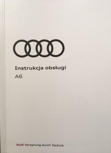 Руководство пользователя Audi A6 C8 на польском языке, 2018 г.