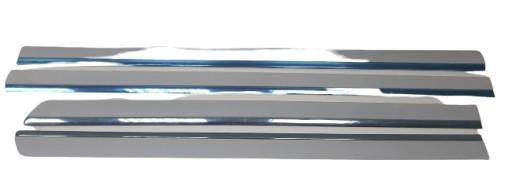 A11043 - Audi A8 D3 2003-Нижні молдинги на двері 4 шт.