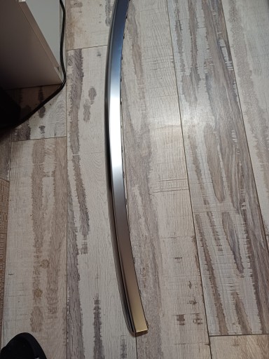 8E5807443D - Audi OE 8e5807443 хромированная накладка заднего бампера