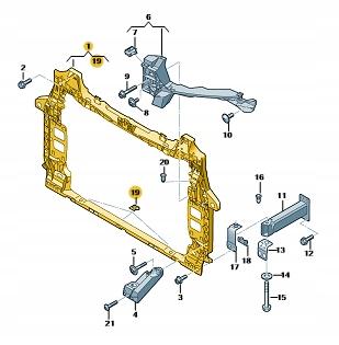 P400485160014 - Top-End Athena Yamaha YZ 125 gasket set