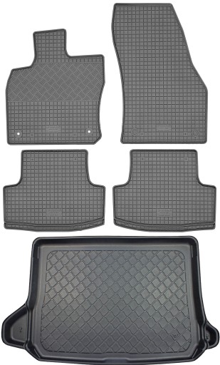 Audi Q2 GA SUV 2016 - КОМПЛЕКТ - Коврик в багажник + коврик для ног