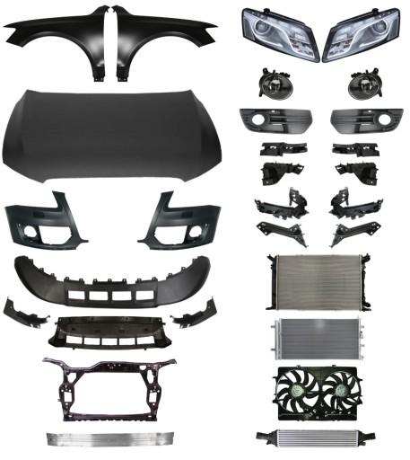 Inny529 - Audi Q5 8R 08-12 Ремінь бампера Балка капота