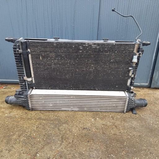 Запчастини переднього радіатора Audi Q5 8r 2.0 tdi
