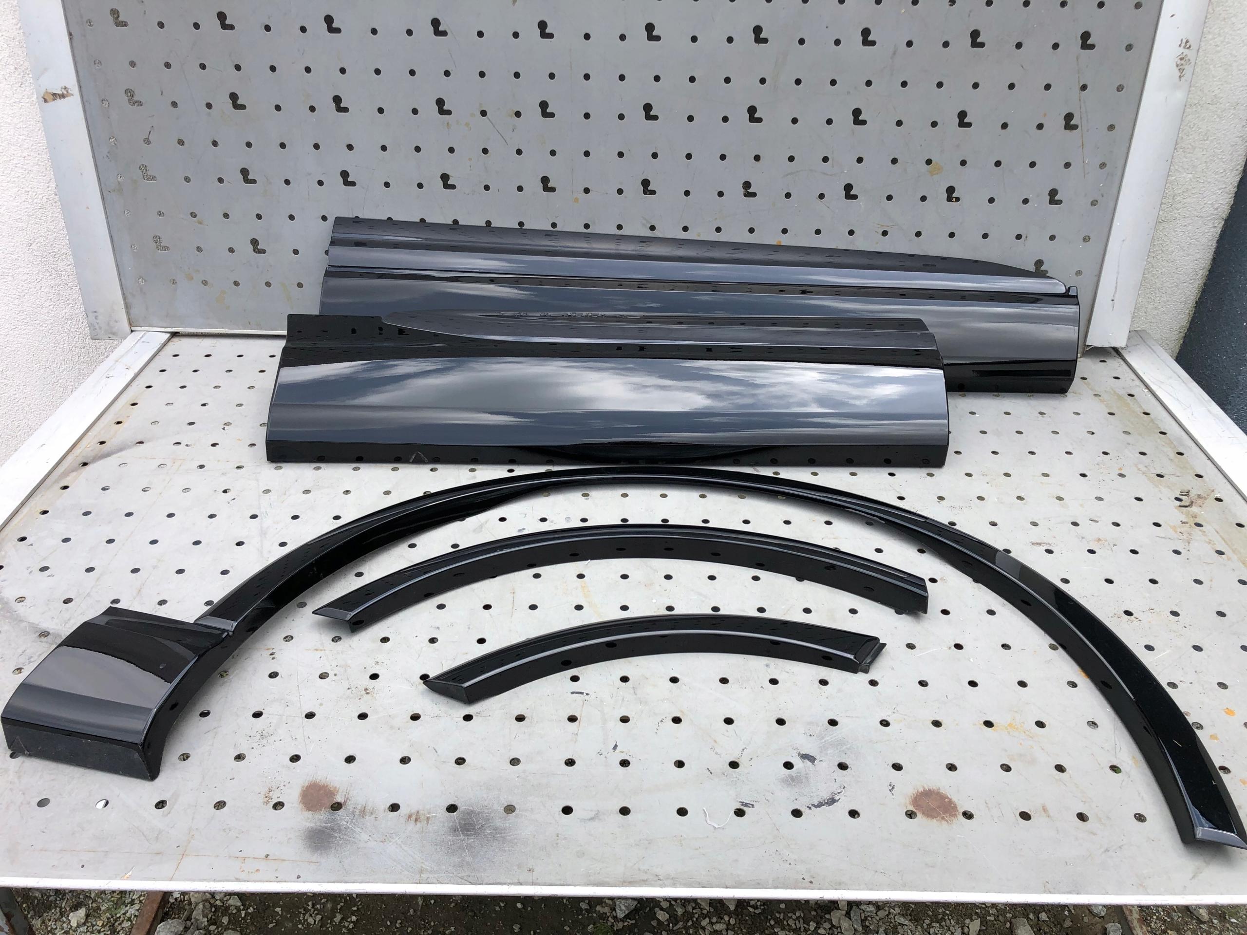 Audi Q7 4m0 молдинг правые молдинги