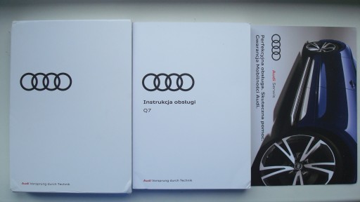 Audi Q7 II 2019-2023 польська інструкція користувача Audi Q7 4M 11/2019 оригінал
