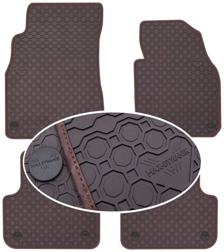 Audi Q7 II SUV 7os 2016- (английская версия) Резиновые коврики PrimeLiner