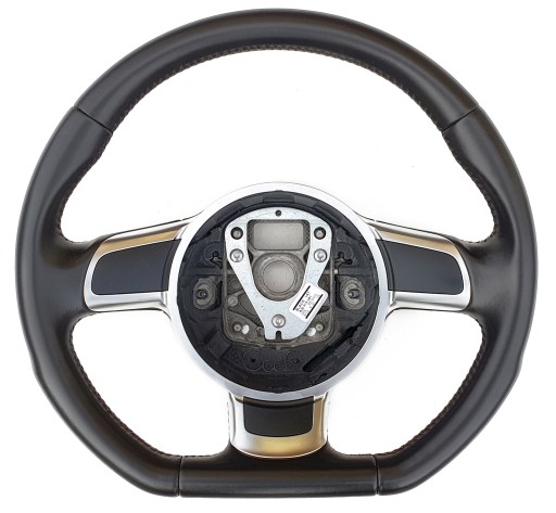 Audi TT 8J, скошене шкіряне кермо, спортивний тюнінг