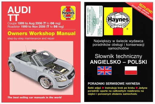 Audi TT Coupe Roadster (1999-2006) руководство по ремонту Haynes + бесплатно 24 часа