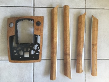 Комплект декора Audi q7 4L, дверных декоров и рамки MMI